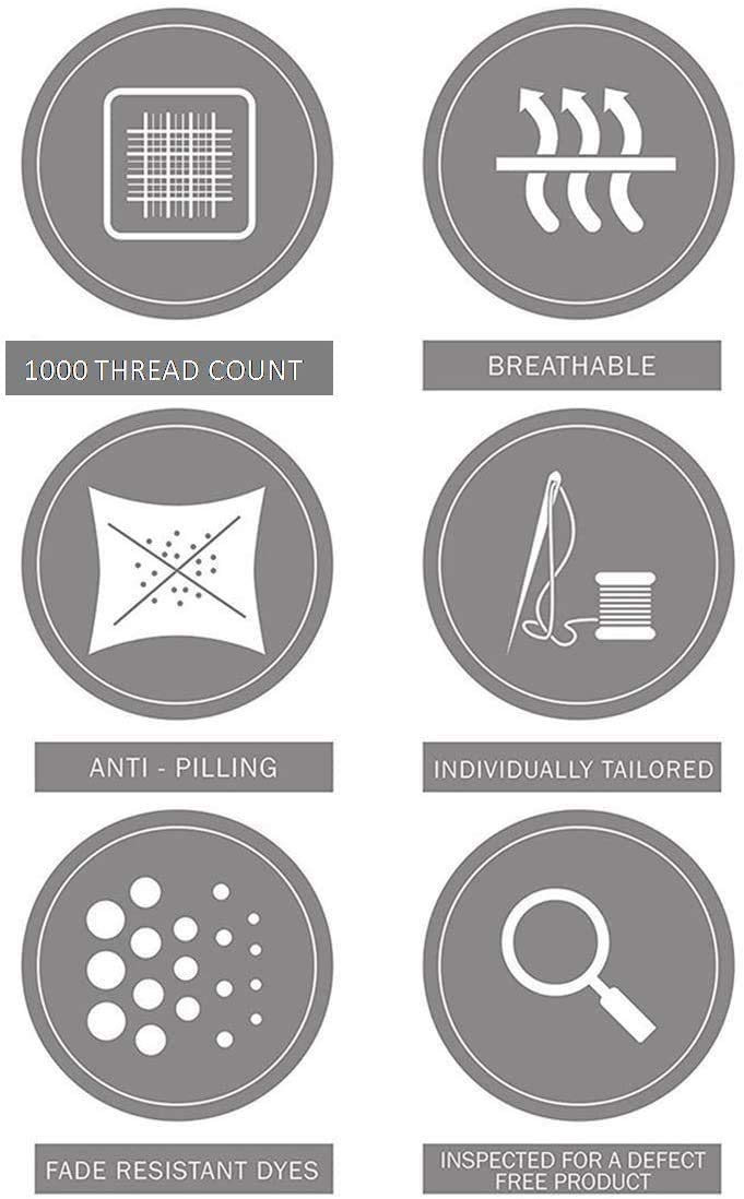 Kamas Egyptian Cotton Sateen Weave Pack of 2 Extra Large Pillowcase to Fit Your Oversized Pancake Large Huge & Gusseted Pillows (Light Blue, Queen