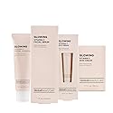 Global Beauty Care Vitamin C Skincare Set - Facial Cleanser (2.5oz), Facial Serum (1oz), Eye Cream (0.5oz), Skin Cream (1.7oz) - with Niacinamide