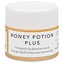 Farmacy Hydrating Face Mask - Honey Potion Plus Nourishing Skincare Facial Mask with Niacinamide, Ceramides + Pro-Vitamin B5 to Protect + Replenish