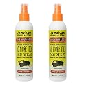 Jamaican Mango & Lime No More Itch Spray - Soothing Scalp Regular Relief for Locs, Braids, Twists & Protective Styles - 8 oz (Pack of 2)