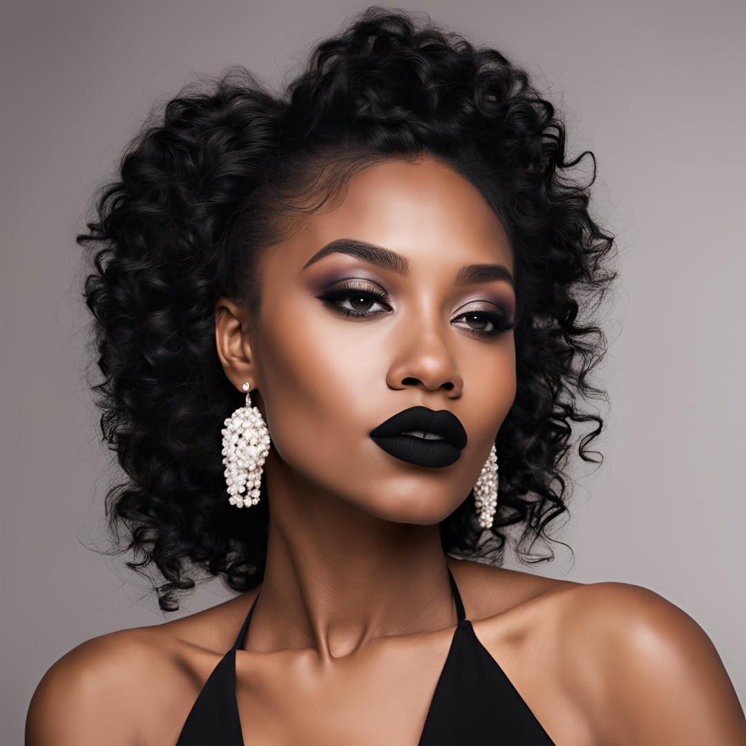 By The Clique Premium Black Long Lasting Liquid Matte Lipstick | Noche Bella | Beautiful Night Lipstick For All Occasions | A Night Out | Goth |