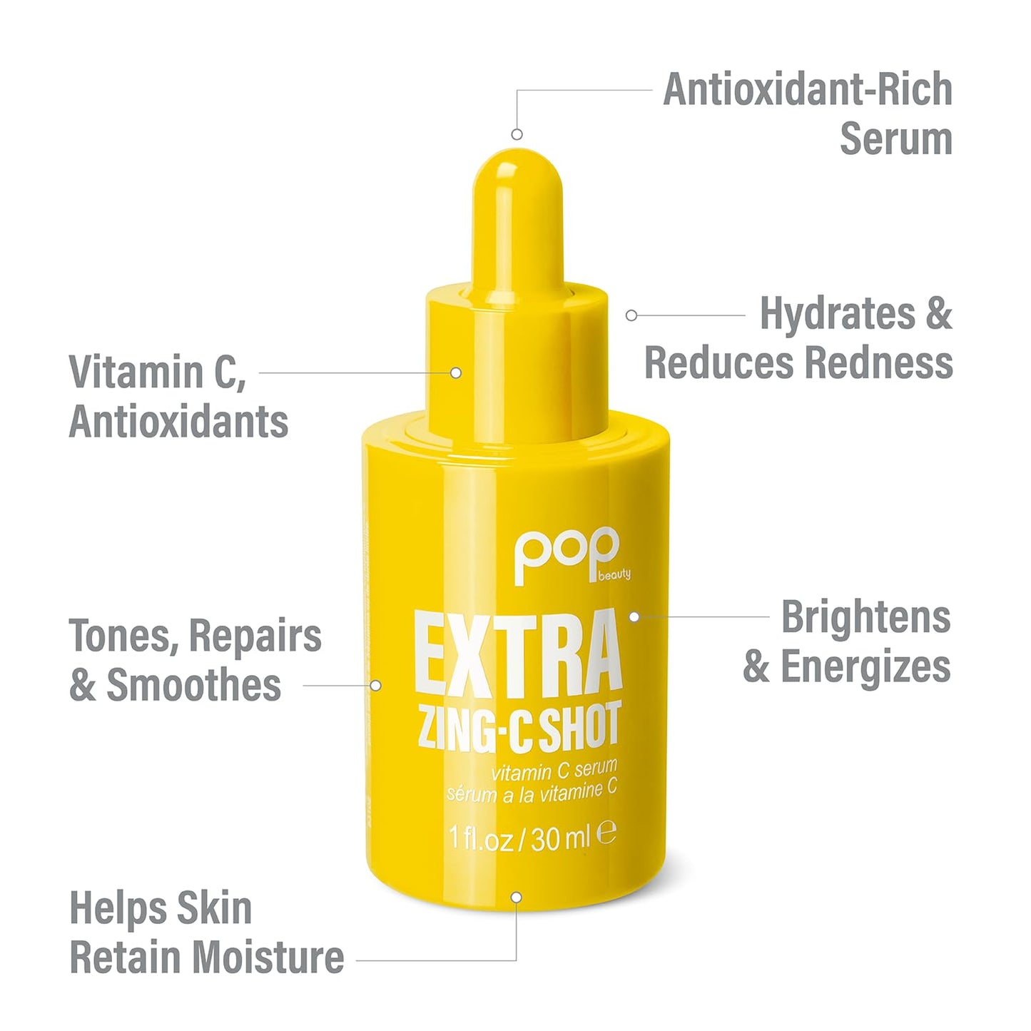 POP Beauty EXTRA ZING-C SHOT - Antioxidant Serum Beauty & Personal Care POP Beauty