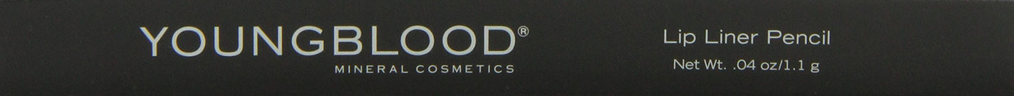 Youngblood Clean Luxury Cosmetics Lip Liner Pencil, Truly Red | Long Lasting Creamy Matte Lip Liner Pencil | Cruelty Free, Paraben Free, Gluten Free