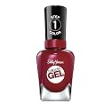 Sally Hansen Miracle Gel™, Dig Fig, Long Lasting, Gel-Like Formula, No UV Lamp Needed, Red Nail Polish Beauty & Personal Care Sally Hansen