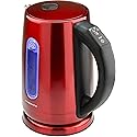 OVENTE Electric Kettle, 1.7L Stainless Steel Water Boiler and Heater with 1100W Power, Temperature Control, Keep Warm Function, Auto Shut-Off…