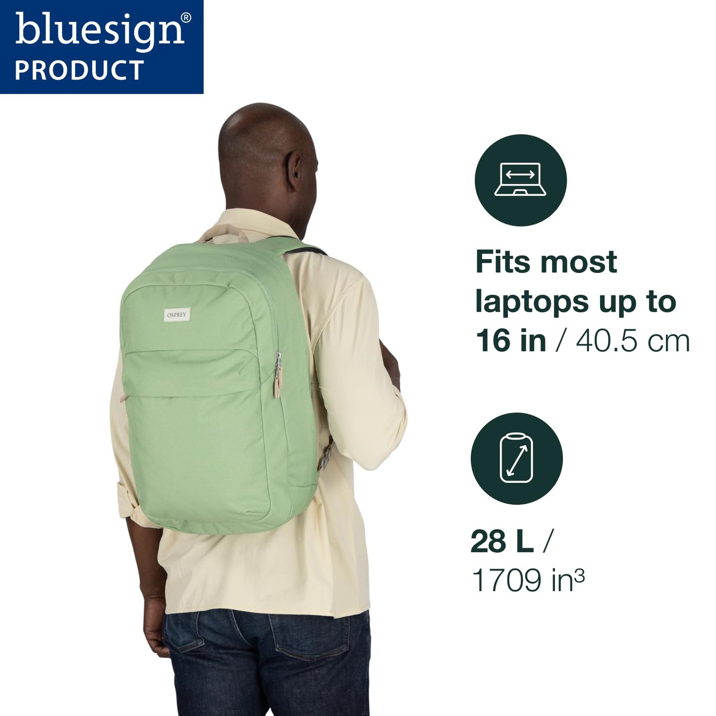 Osprey Arcane XL Day Commuter Backpack, Latte Brown