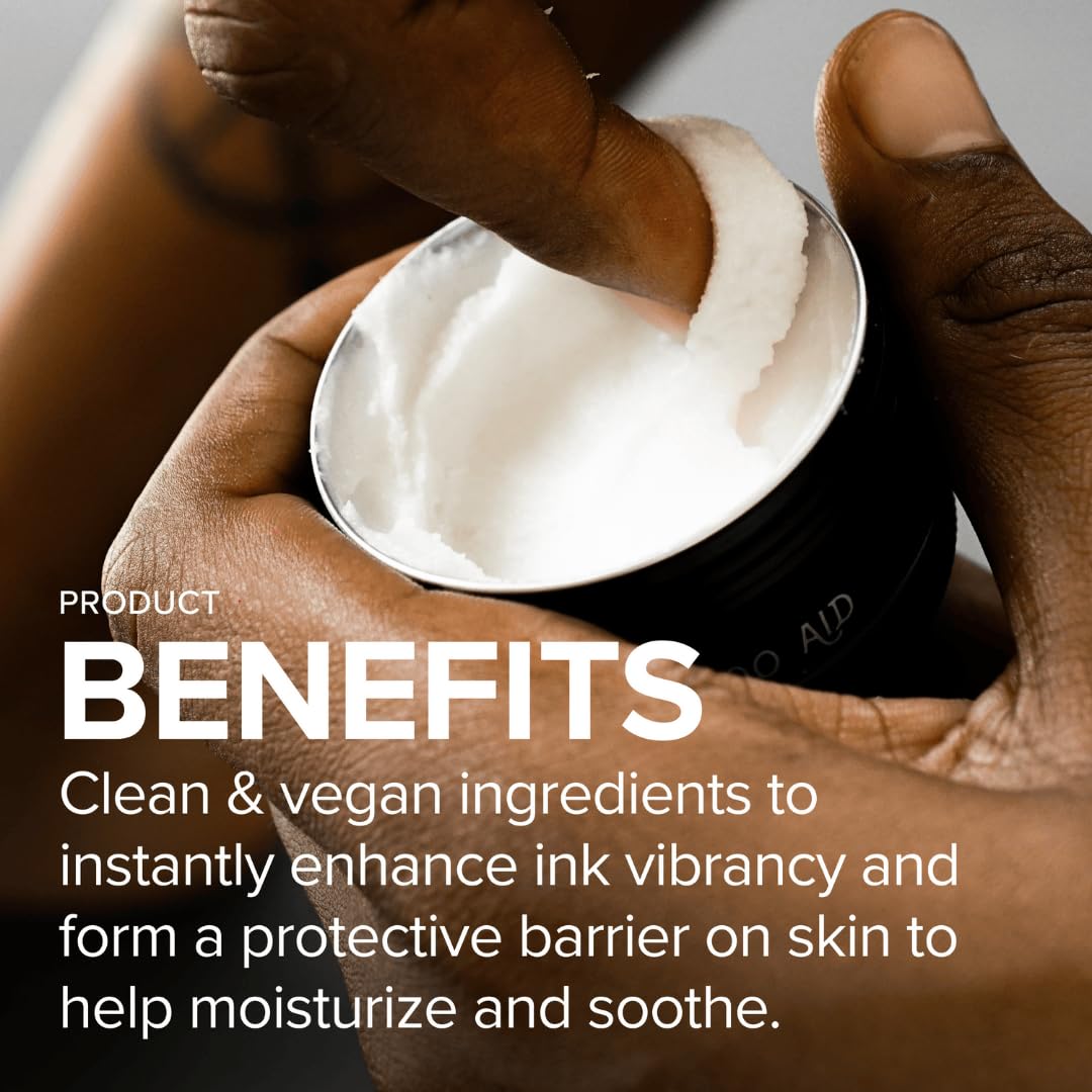Mad Rabbit Tattoo Balm & Aftercare Cream- Color Enhancement that Revives Old Tattoos, Hydrates New Tattoos, Made With Clean Ingredients + Petroleum Beauty and Personal Care Mad Rabbit