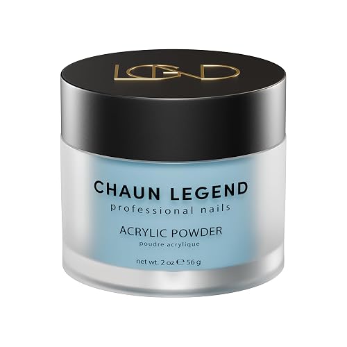 Chaun Legend Acrylic Powder 2 Ounce Aquarius Long Lasting Shimmery Enhance Nail Acrylic Powder for Professional Art and Creative Designs Beauty & Personal Care Chaun Legend Professional Nails