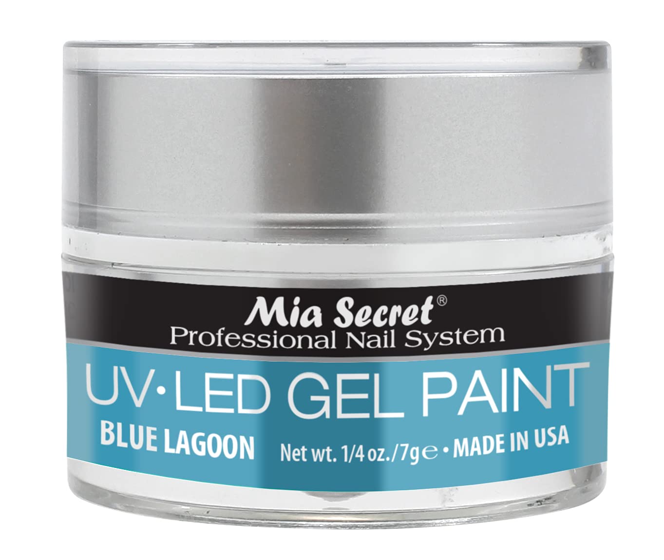 Mia Secret Professional Nail System UV/LED Gel Paint - 5 grams (Blue Lagoon) Beauty & Personal Care Mia Secret