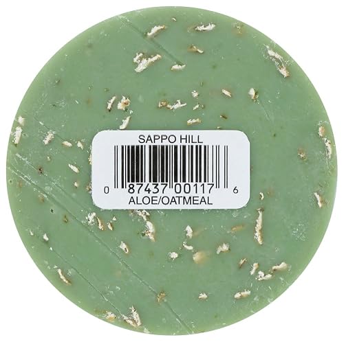 SAPPO HILL SOAPWORKS GLYCERINE CRM SOAP,A/OAT, 3.5 OZ
