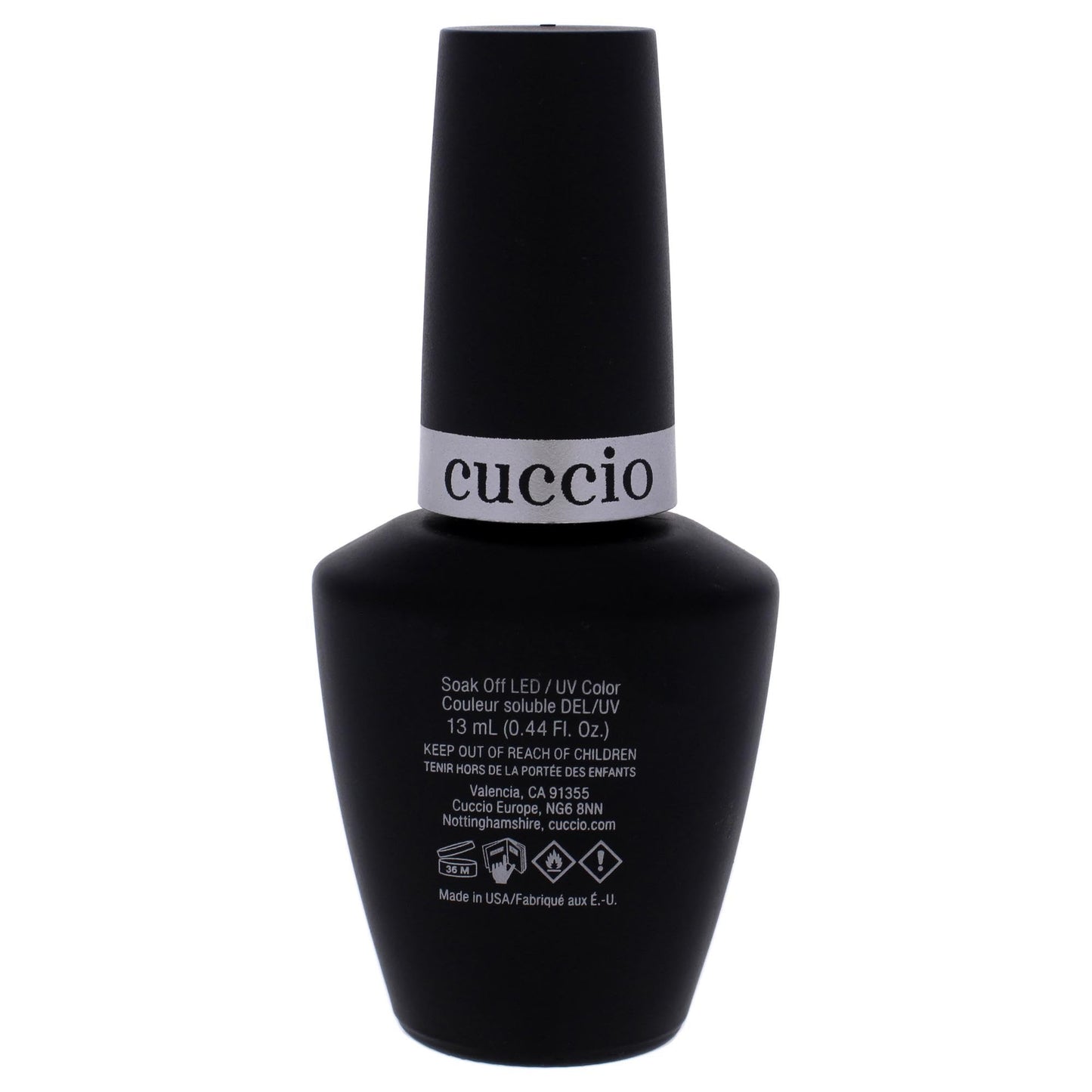 Cuccio Colour Veneer Nail Polish - Triple Pigmentation Technology - Polish Free Soak Off Gel - For Manicures And Pedicures - Full Coverage - Long