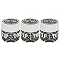 Tip Top Matte Water Based Strong Hold Pomade 4.25oz Pack Of 3