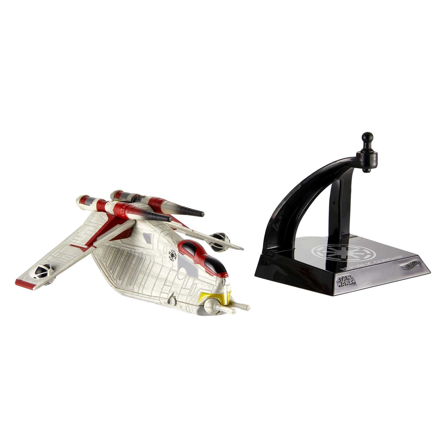Star Wars Hot Wheels Starships Select Premium Diecast Republic Gunship HHR26 #10 Collectable Vehicle Ages 4 and Up