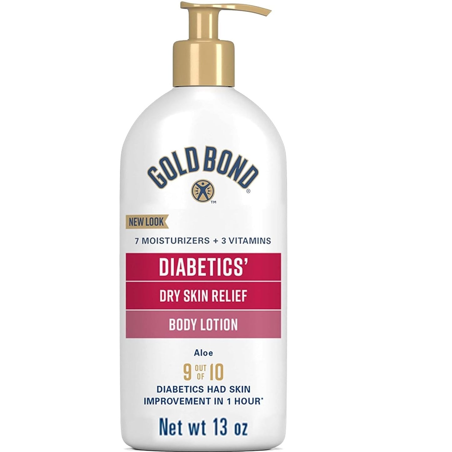 Gold Bond Ultimate Diabetics' Dry Skin Relief Hydrating Lotion - 13 oz, Pack of 5