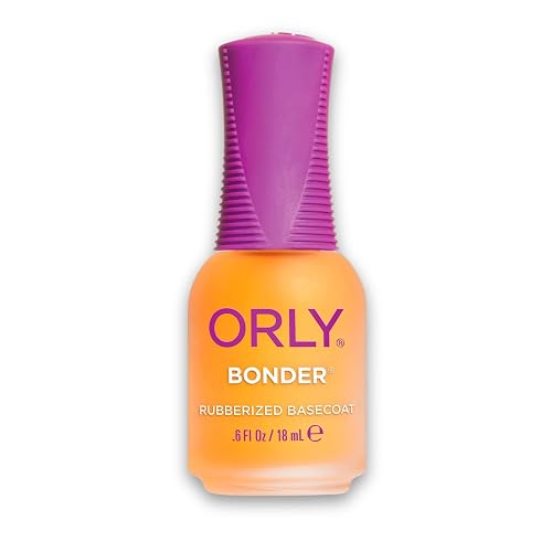 Orly Bonder | Nail Polish Base Coat | Rubberized Basecoat for Long-Lasting Manicures & Pedicures | Non-Toxic | 0.6 fl oz Beauty & Personal Care Orly