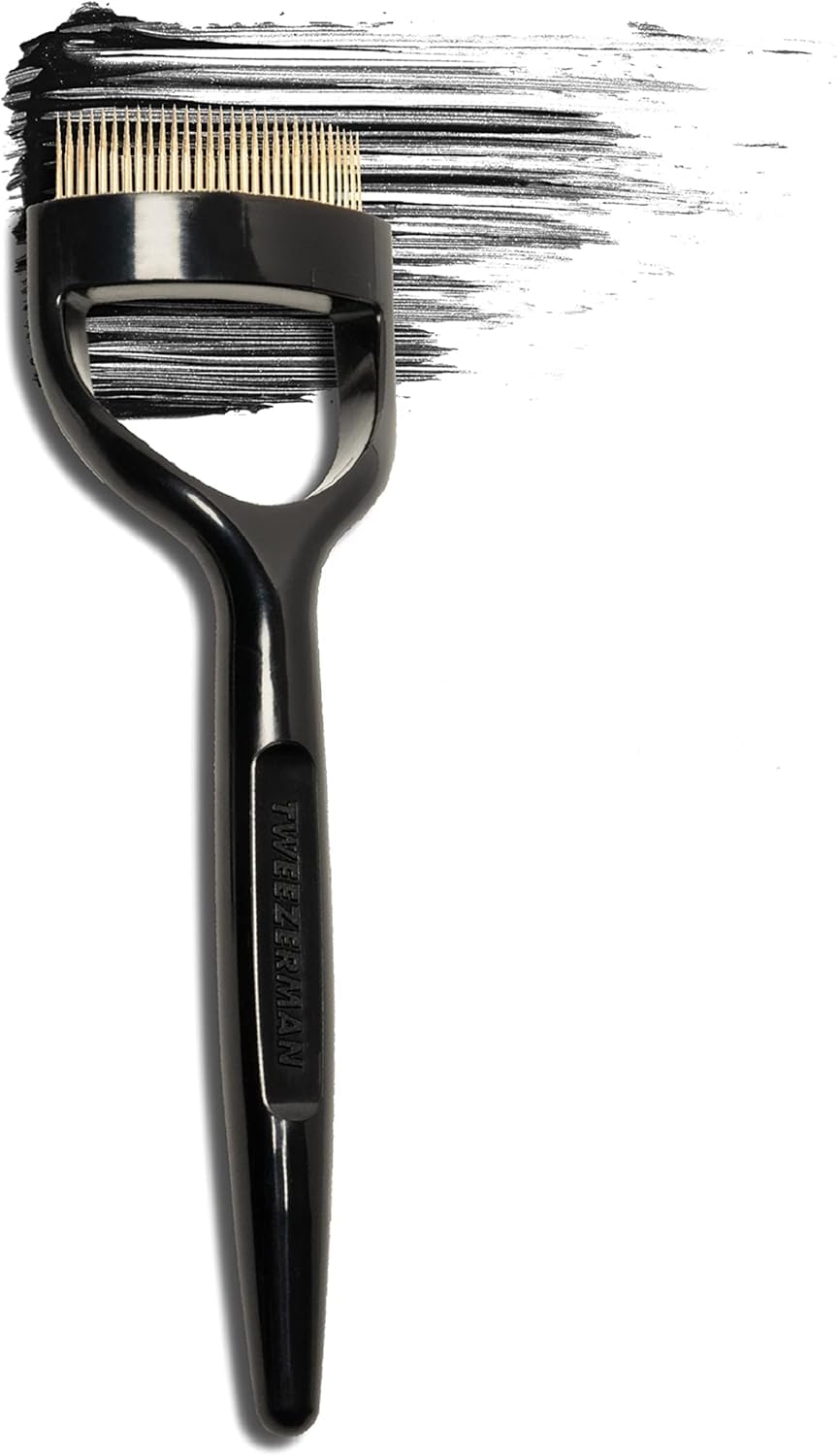 Tweezerman Curl 38 Lash Comb - Eyelash Comb Separator for Almond Shaped Eyes