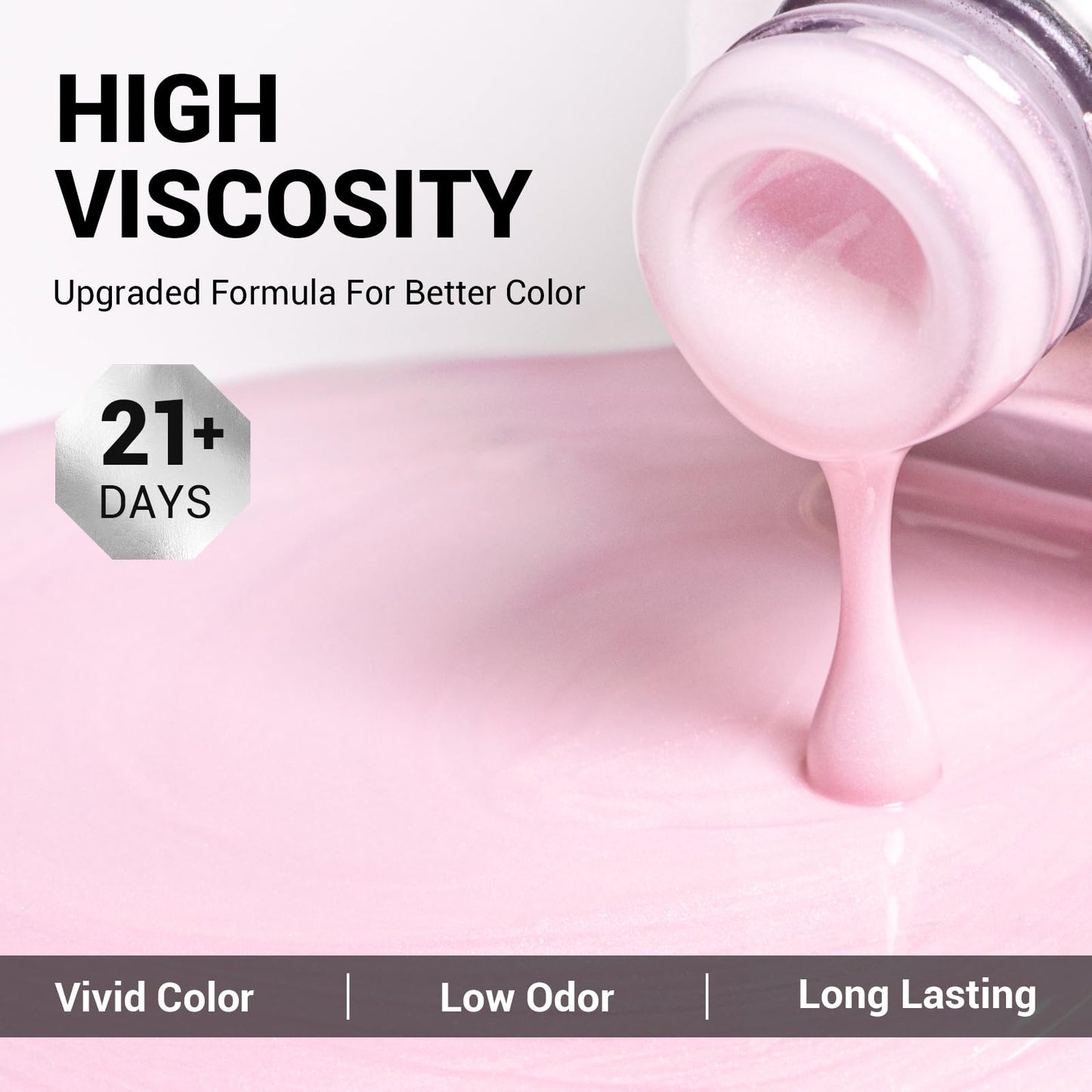 MelodySusie Thick Gel Nail Polish, 0.5fl oz Neon Purple Soak Off UV LED Bright Purple Gel Polish Gift for Women Nail Art Manicure Salon DIY Nail Beauty and Personal Care MelodySusie