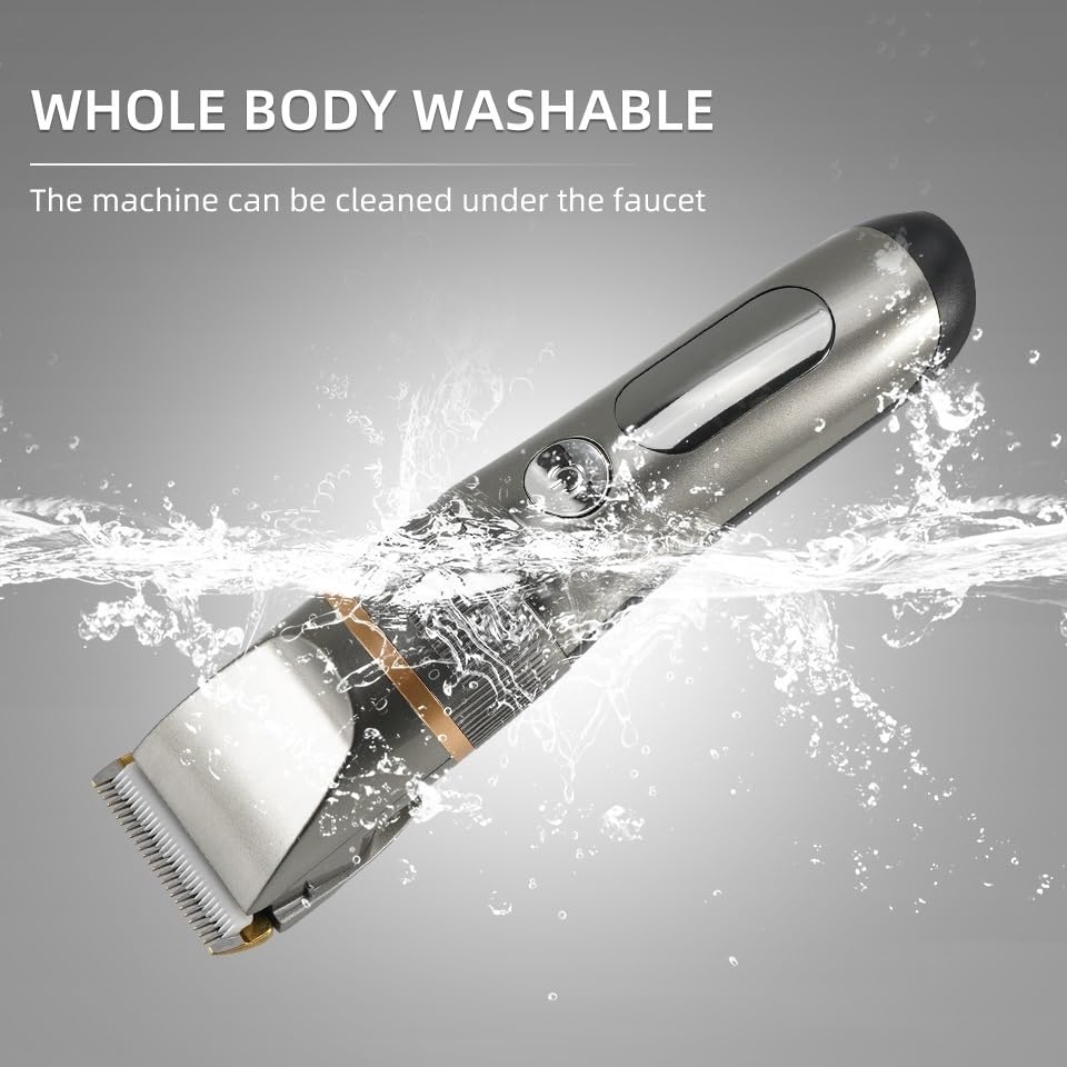 GLESVOWIO Mens Hair Clippers Electric Hair Clipper Hair Trimmer for Men Rechargeable Electric Shaver Beard Barber Hair Cutting Machine for Men Hair Beauty and Personal Care GLESVOWIO
