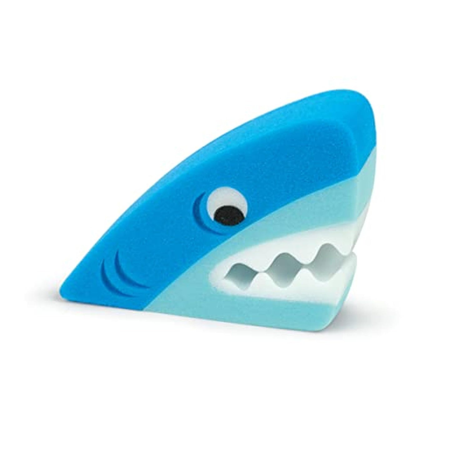 Genuine Fred Bath Biters, Children's Bath Sponge, Shark - Large & Absorbent - Gentle on Skin - Adds Fun to Bathtime or Water Table - Great Gift