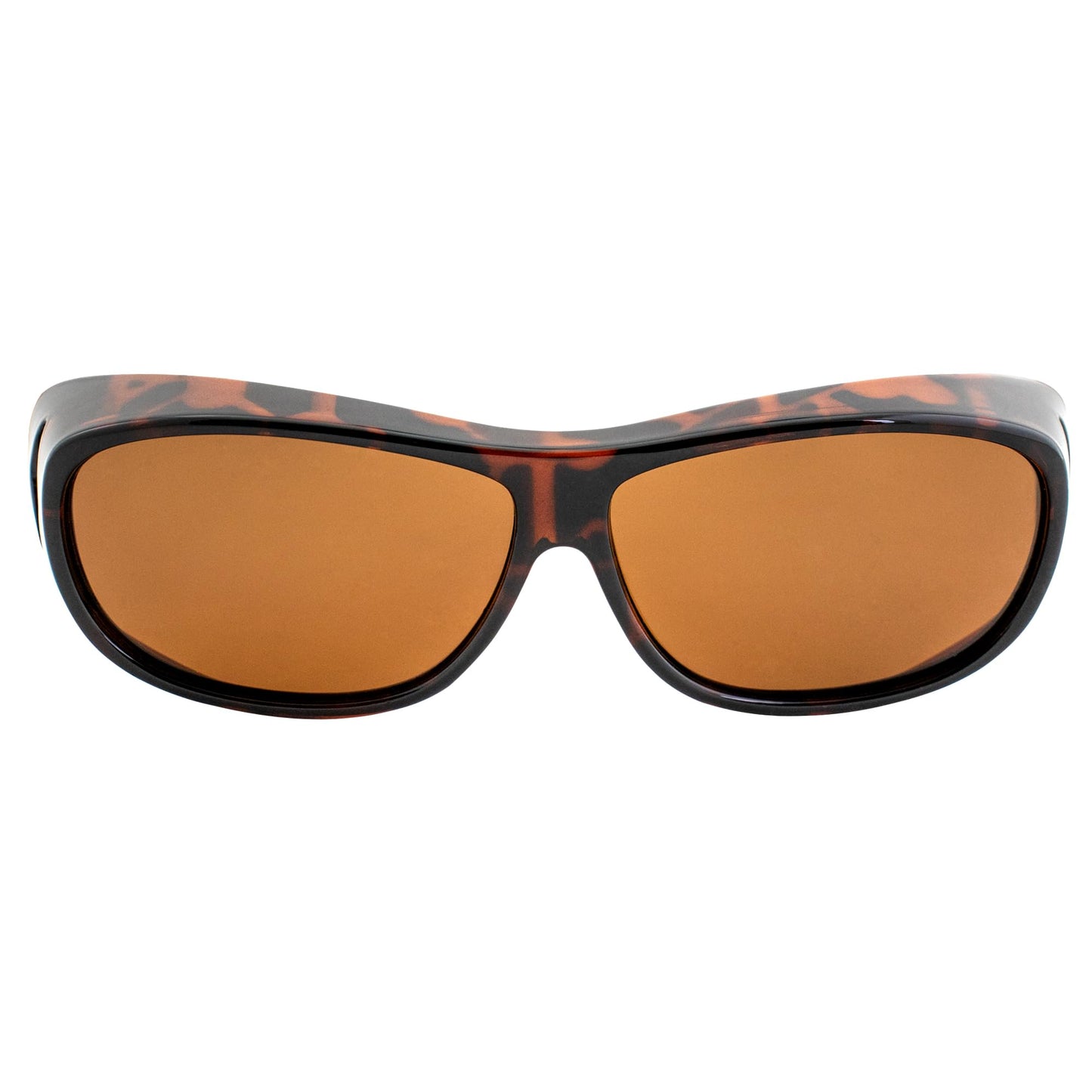 Overalls Sunglasses with Polarized Tortoise and Brown Lens