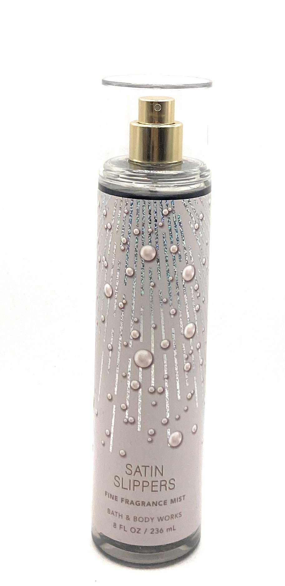 Bath and Body Works Satin Slippers Fine Fragrance Mist 8 Fluid Ounce Body Spray