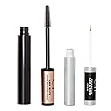e.l.f. Cosmetics Lash Beats Mascara & Lash Serum Bundle, Defining, Lengthening Mascara & Lash & Brow Enhancing Serum, Makes Lashes Appear Thick