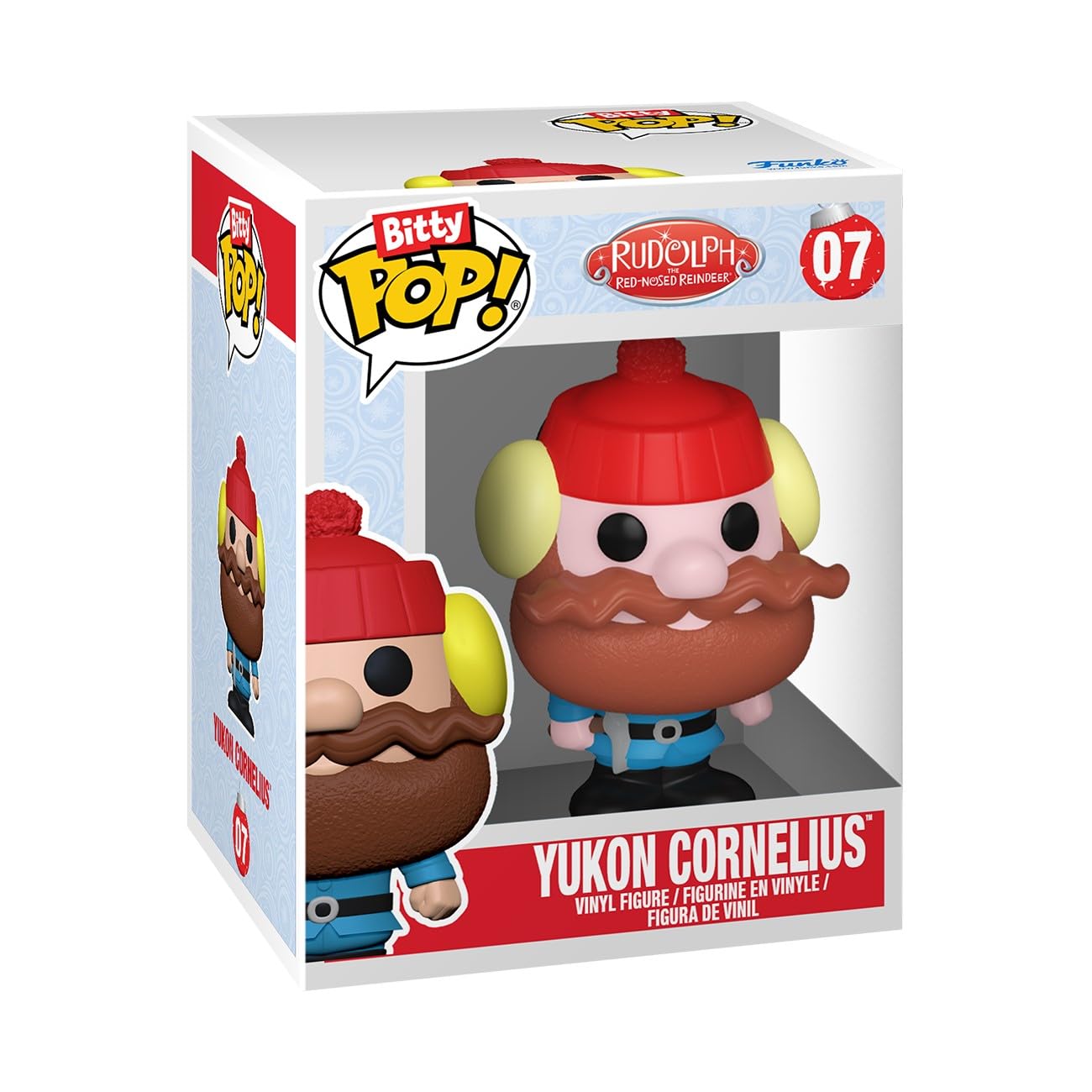 Funko Bitty Pop! Rudolph: Mini Collectible Toys 4-Pack - Bumble™, Yukon Cornelius™, Rudolph®, & Mystery Chase Figure (Styles May Vary)