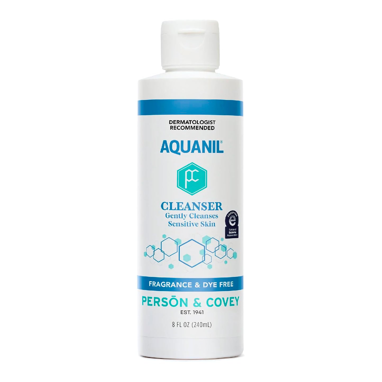 Person & Covey Aquanil Skin Cleanser, Soapless Lipid-free Cleanser - 8 Fl Oz