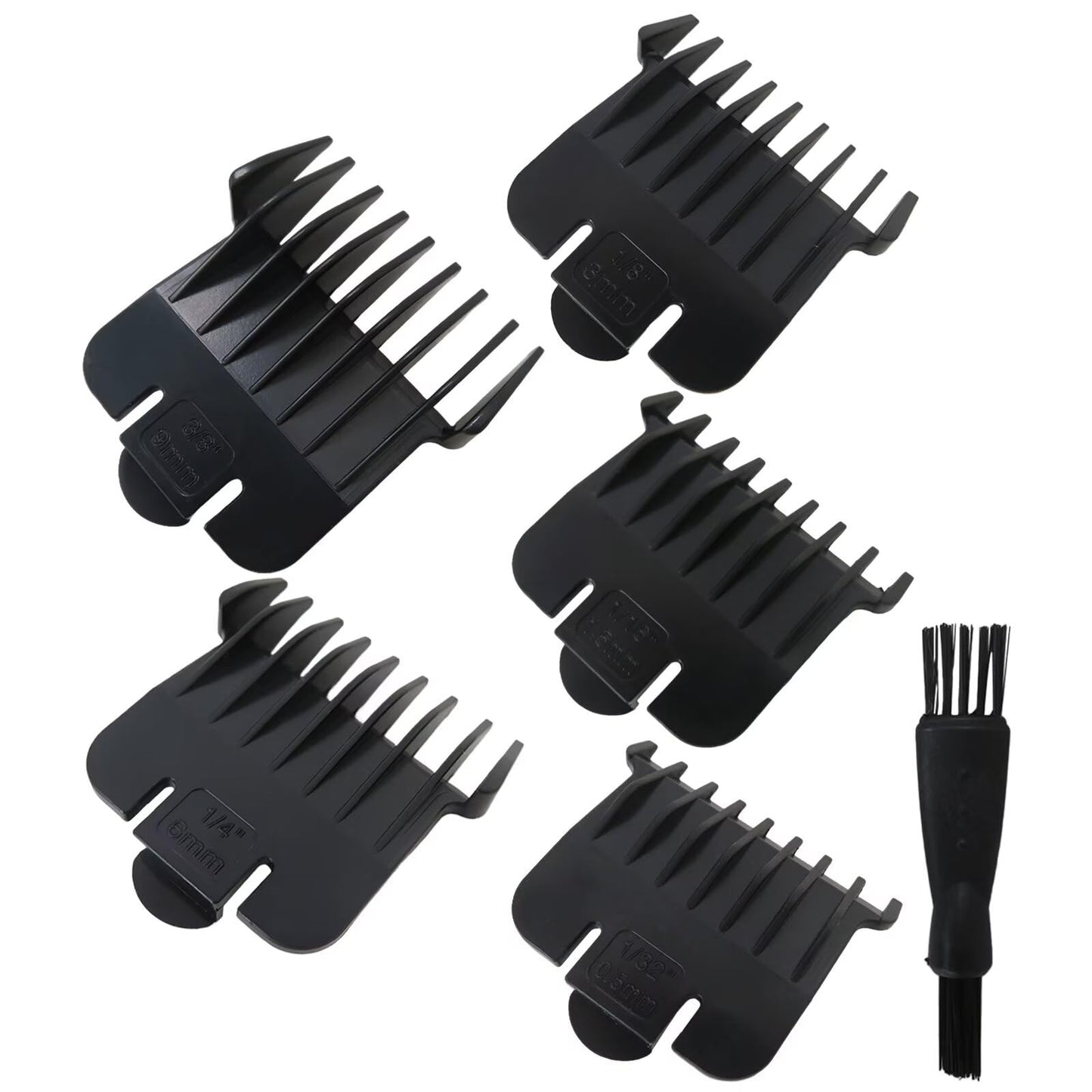 for Andis PM-T/D-4-5 Pack Trimmer Attachment Combs - 1/32” 1/16" 1/8” 1/4” 3/8” Beauty and Personal Care USonline911