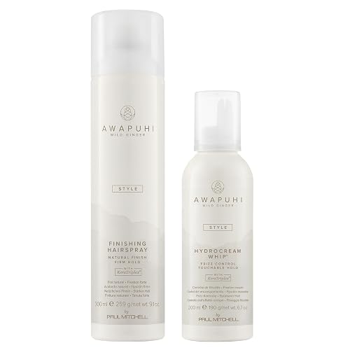 Awapuhi Wild Ginger by Paul Mitchell Style Gift Set, Mousse + Hairspray, For Styling All Hair Types