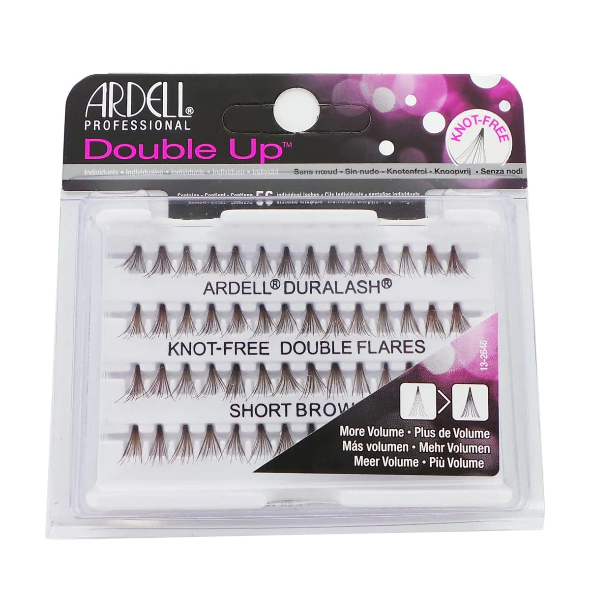 Double Up Individuals Knot-Free Long Brown