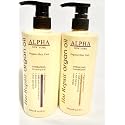 Alpha New York Moroccan Argan Oil Shampoo and Conditioner Set, 16.9 fl oz, Hydrating Hair Care