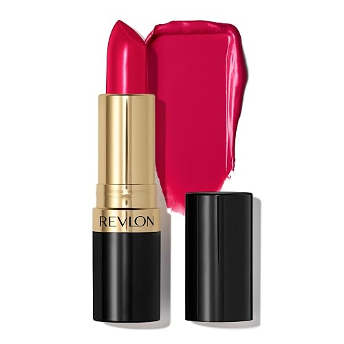 Revlon Super Lustrous Lipstick, Creamy Formula For Soft, Fuller-Looking Lips, Moisturized Feel, 0.15 oz
