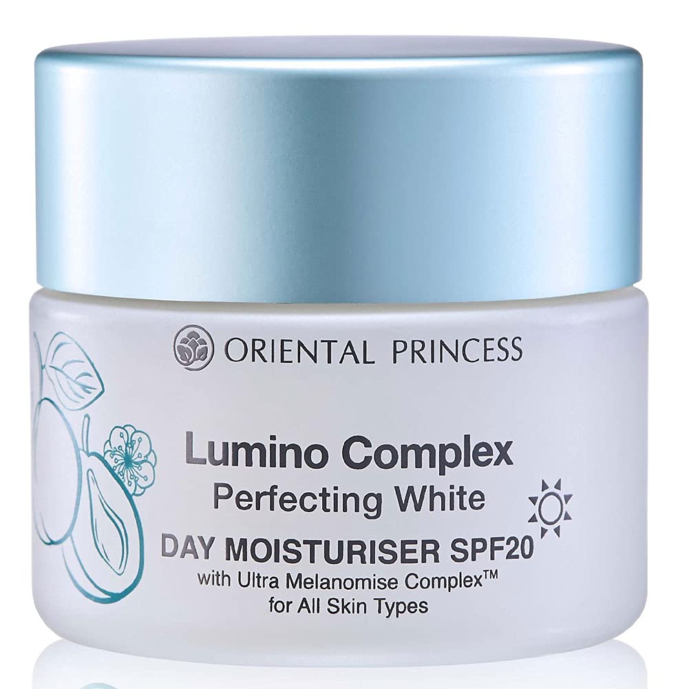 Oriental Princess Lumino Complex Perfecting White Day Moisturiser SPF20 50 Gram.