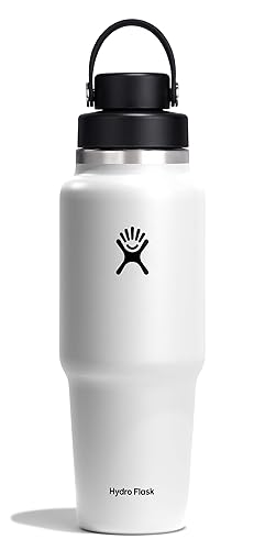 Hydro Flask 32 Oz Wide Flex Chug Cap Travel Bottle White