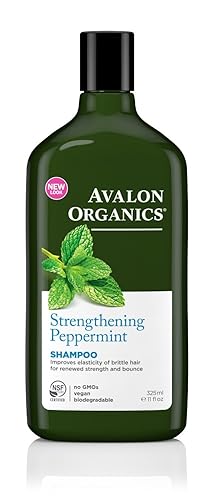 Avalon Organics Shampoo Strengthening Peppermint 11oz - Pack of 1