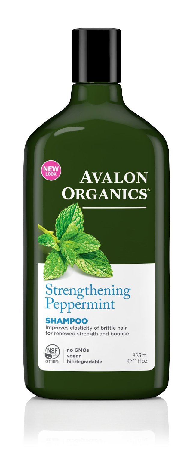 Avalon Organics Shampoo Strengthening Peppermint 11oz - Pack of 1