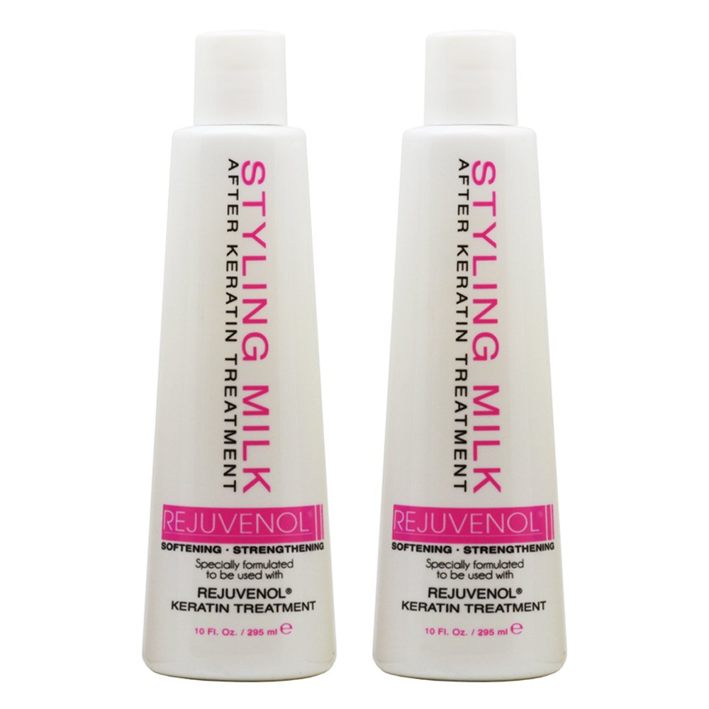 Rejuvenol After Keratin Treatment Styling Milk 10oz "Pack of 2"