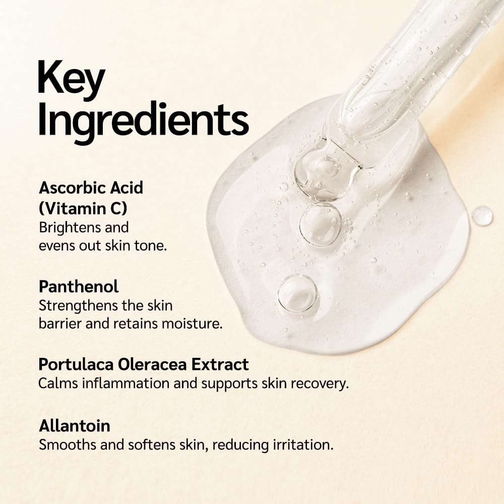 Perfecx Vitamin C Booster Serum - Glowing, Rejuvenating & Enhancing Skin Radiance | Antioxidant | Lightweight | Korean Skincare (1 Fl Oz / 30ml)