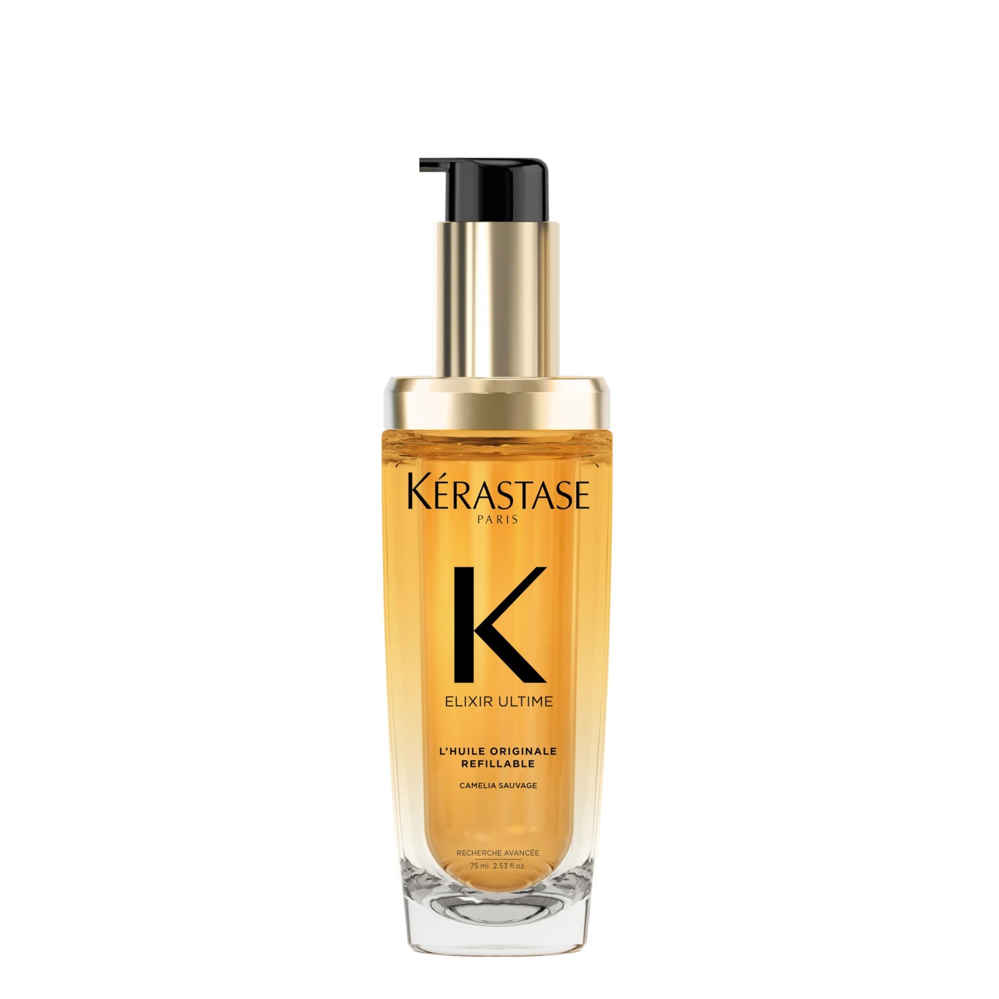 Kerastase Elixir Ultime Refillable Hair Oil - Hydrates & Smoothes Frizz, Adds Shine, With Wild Camellia, Nourishes & Strengthens Hair, For All Hair Beauty and Personal Care KÉRASTASE Default Title