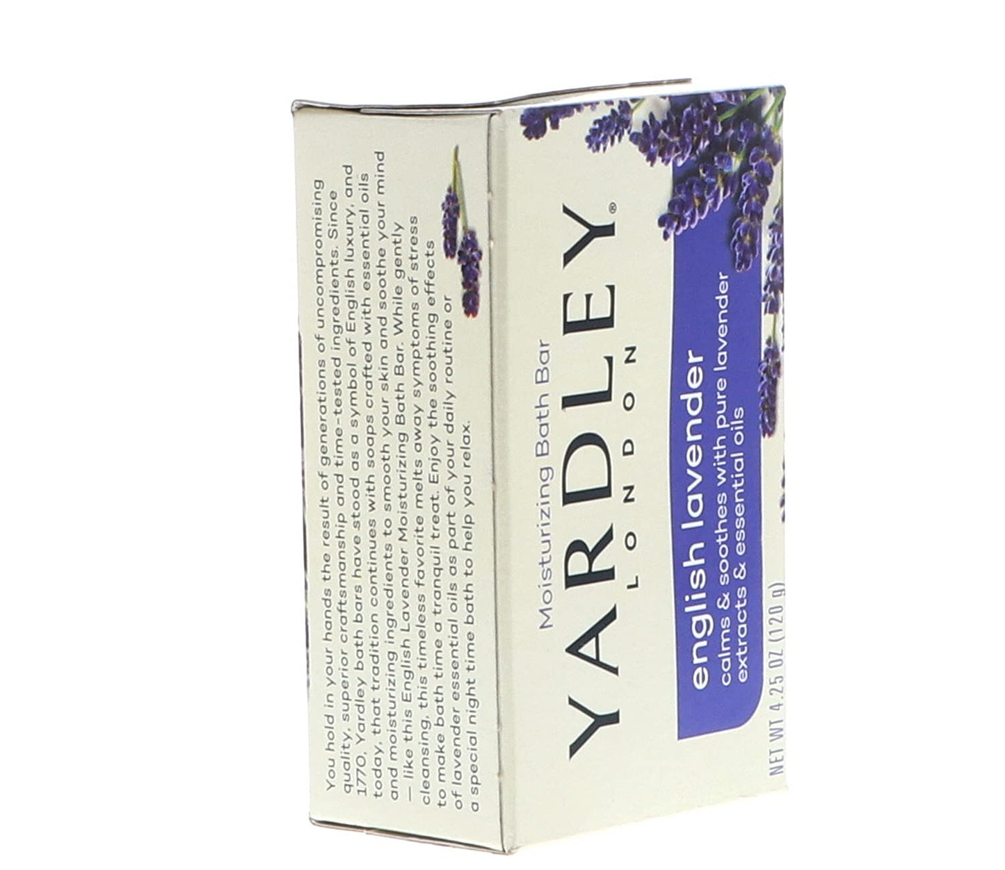 Yardley Bath Bars English Lavender 8oz
