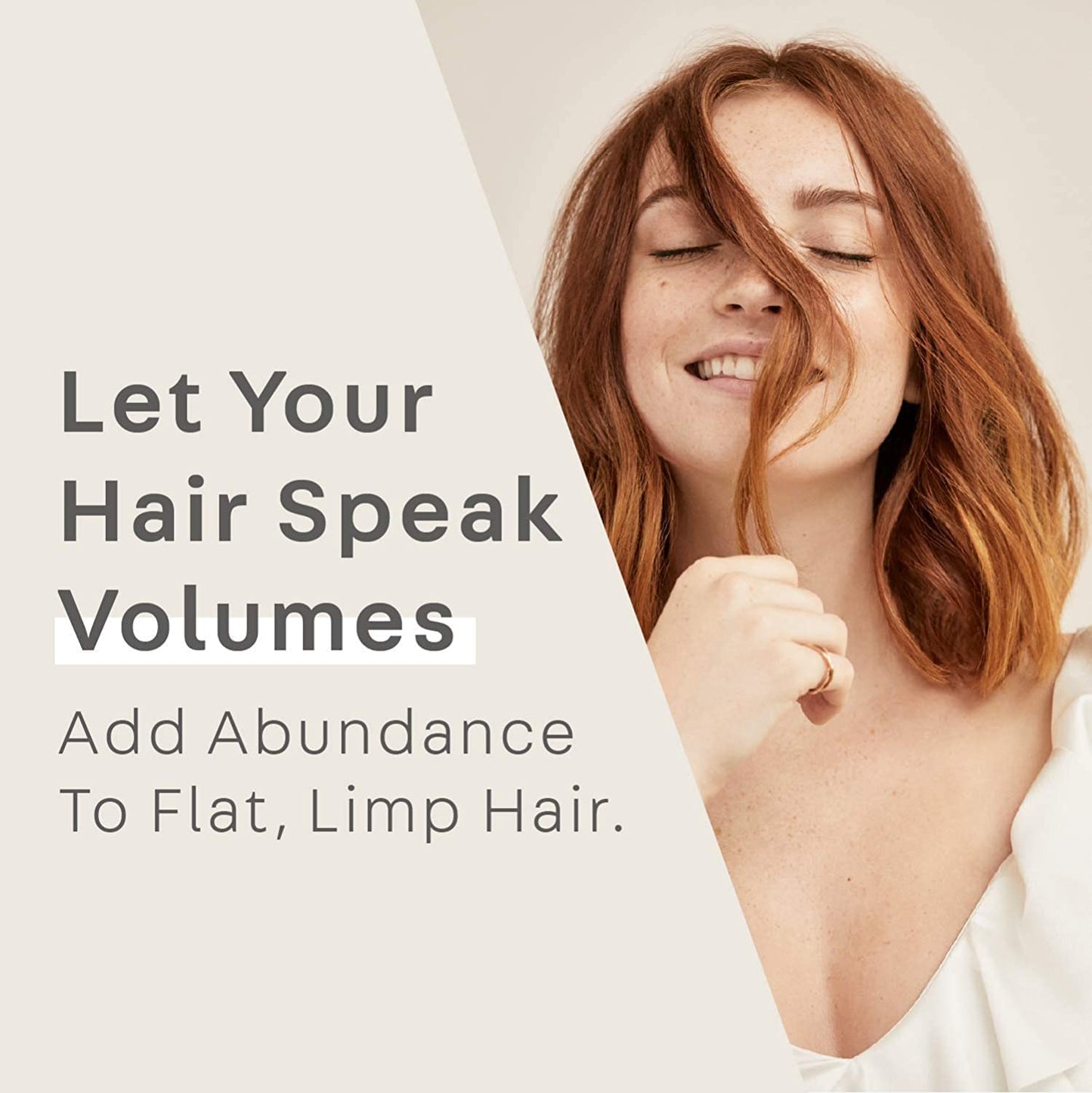 NatureLab.TOKYO Perfect Volume Shampoo & Conditioner : Eco-Friendly Refill Pouch Duo: Hair Volumizer, Build Lift, and Body to Flat, Fine, or Limp Hair
