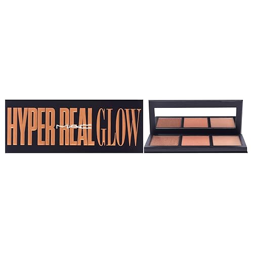 MAC Hyper Glow Palette - Shimmy Peach Makeup Women 0.15 oz