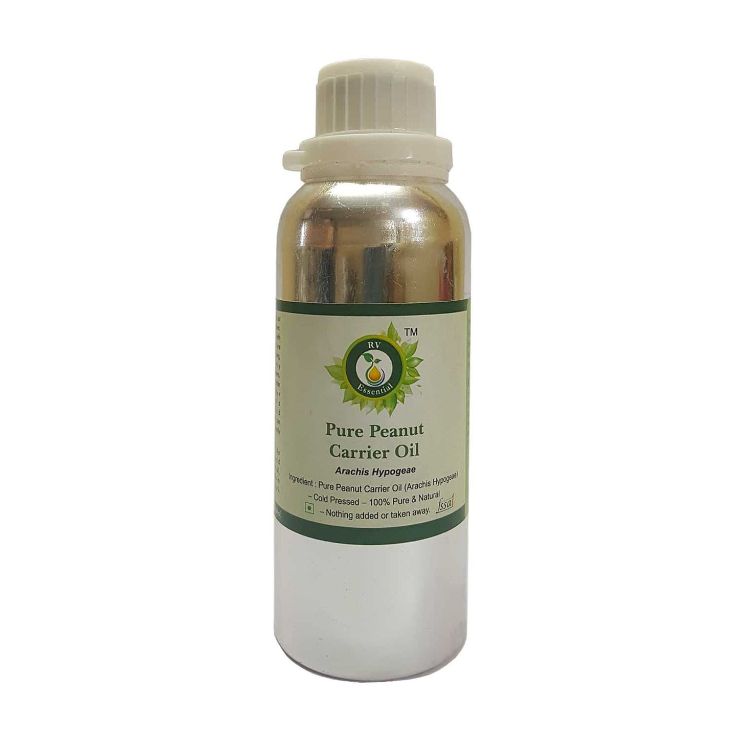 R V Essential Pure Peanut Carrier Oil 300ml (10oz)- Arachis Hypogeae (100% Pure and Natural Cold Pressed) Beauty and Personal Care R V Essential