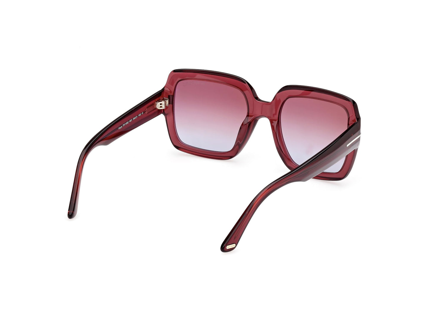 Tom Ford Sunglasses FT 1082 66Y Shiny Dark Red /