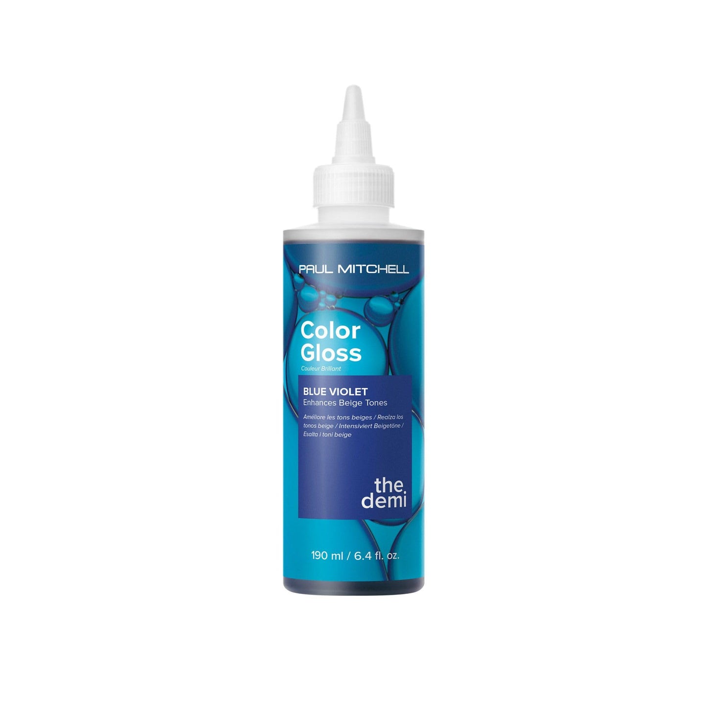 Paul Mitchell The Demi Color Gloss, Glosses in 3 Minutes, Blue Violet, 6.4 Fl Oz