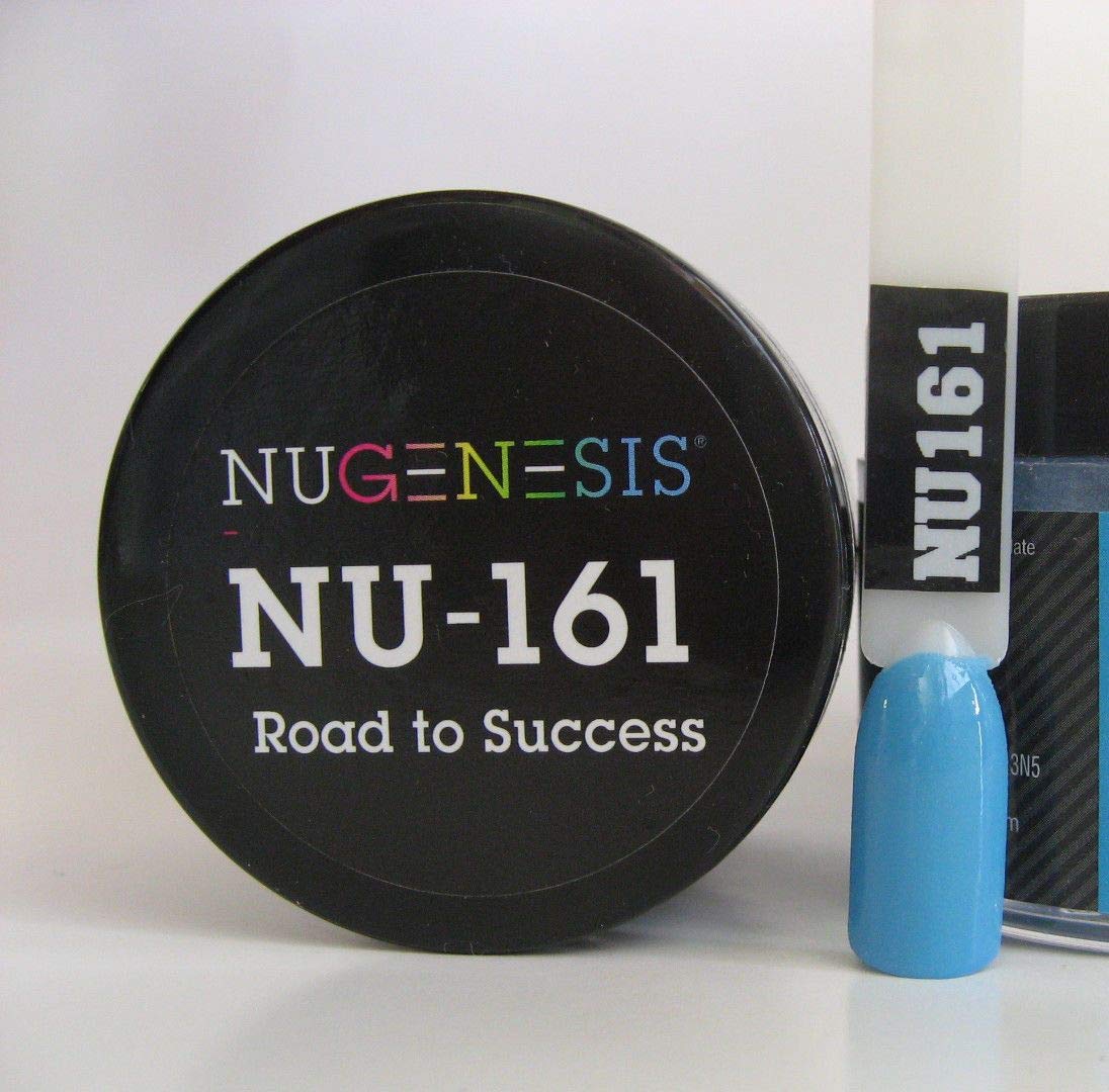 NuGenesis Nail Dipping Powder Color 1.5oz/43g Jar - (NU161 ROAD TO SUCCESS) Beauty & Personal Care Nugenesis