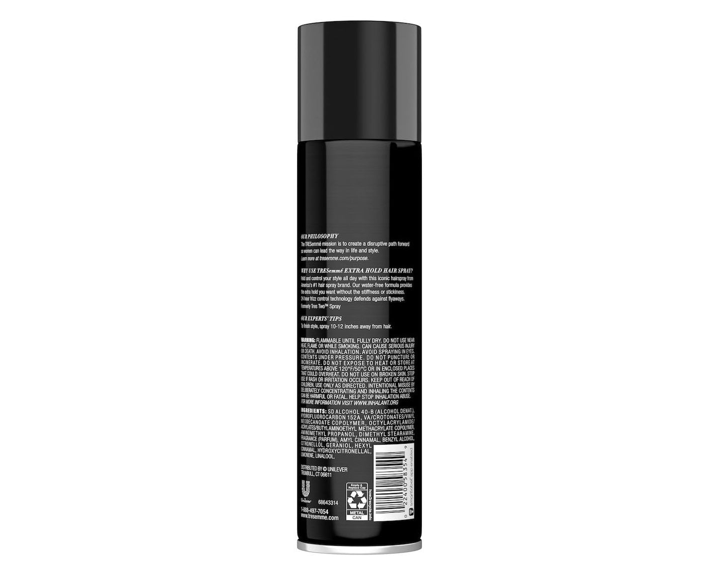 Tresemme Hairspray Extra Hold 7.8 Ounce (Pack of 3)