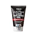 Red by Kiss Styler Fixer Lace Holding Gel, Long Lasting 72-Hr Wear, Quick-Dry Formula for Seamless Lace Application, Scalp Protection & Conditioning