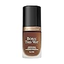 Too Faced Born This Way Natural Finish Longwear Liquid Foundation | Medium-To-Full Coverage | Hydrating + Oil Free, 1 Fl Oz, Cocoa